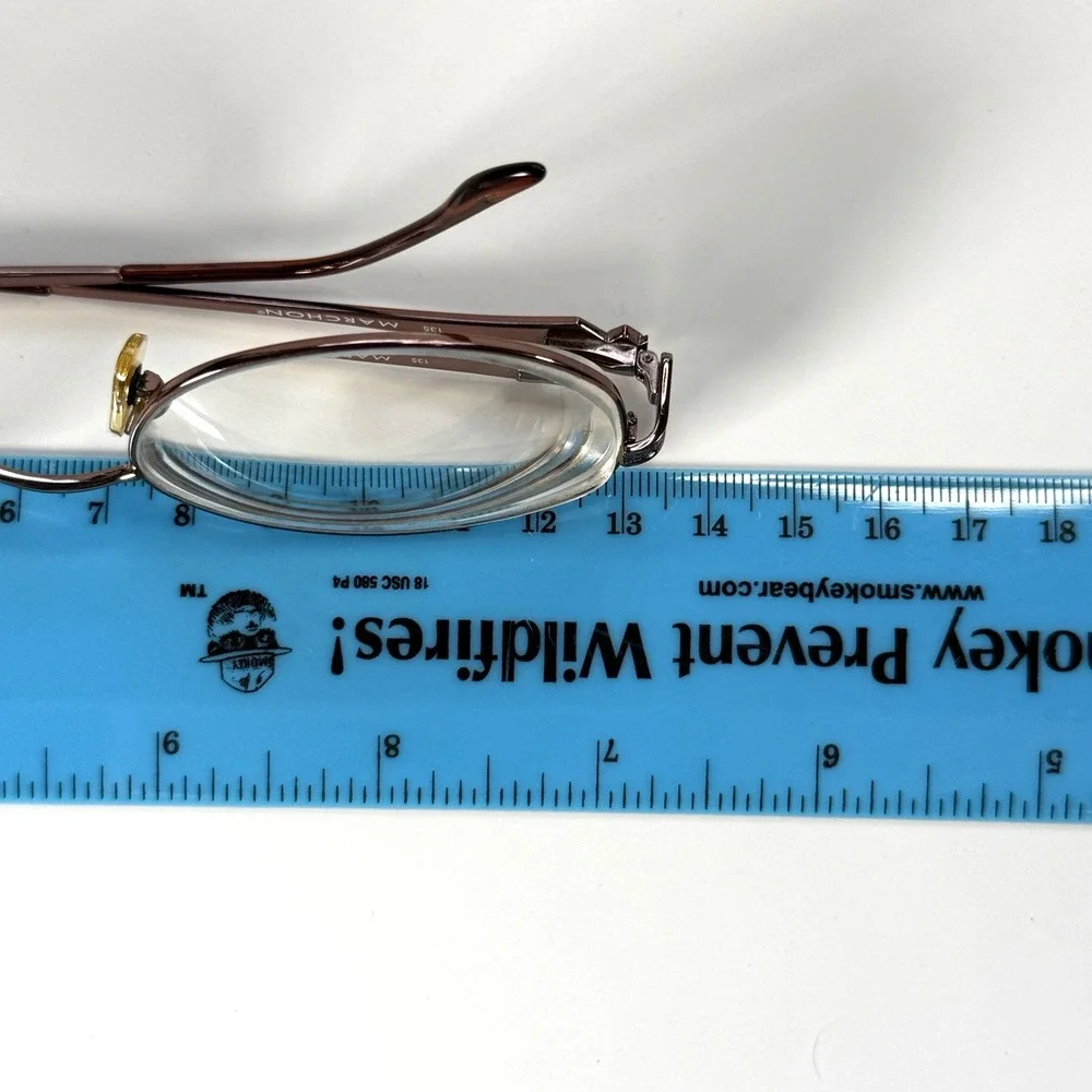 MARCHON Tres Jolie 130 Eyeglasses Frame‎ Only 54-18-135 Nutmeg Womens Full Rim